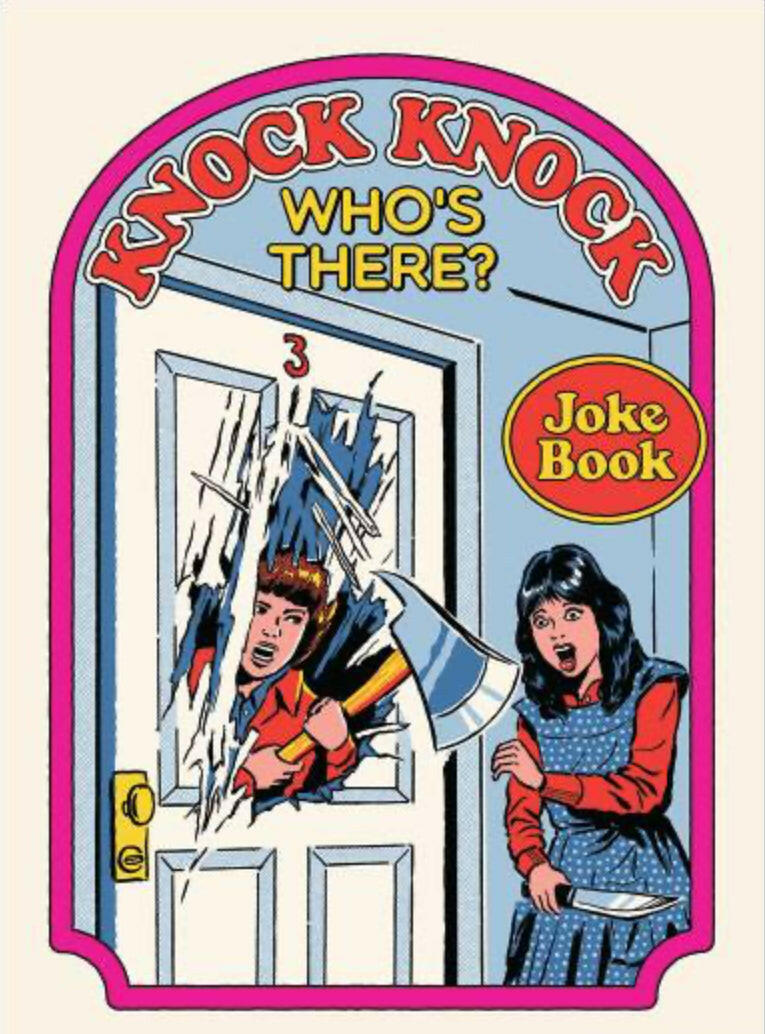 Knock Knock Who’s There. On a 2.5”x 3.5” Metal Refrigerator Magnet.A Funny Magnet For Him or Her.