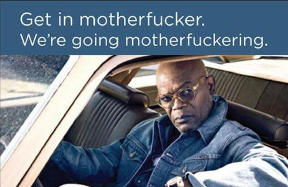 Get In Motherfucker. We’re Going Motherfuckering. All On A 2”x3” Metal Refrigerator Magnet. Quality Glossy Finish With Strong Holding Power..