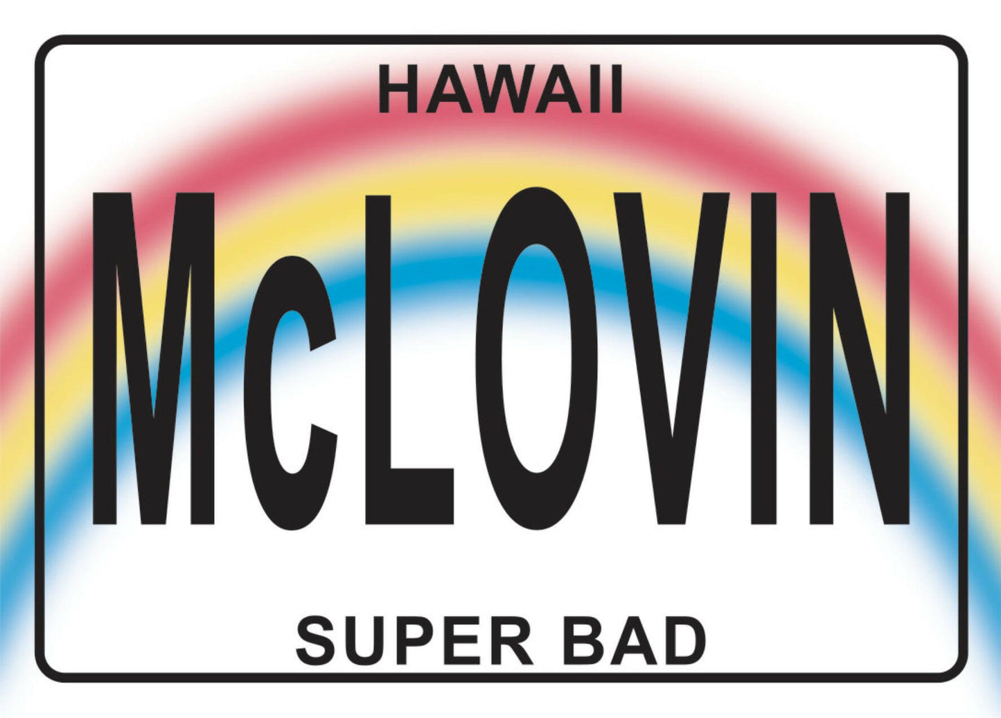 McLovin SuperBad. All On a 2.5”x 3.5” Metal Refrigerator Magnet.A Magnet For Him or Her..