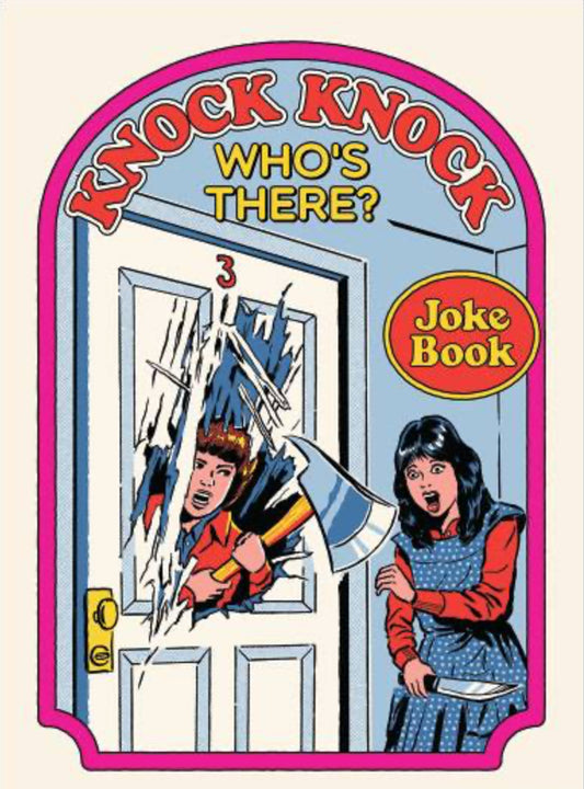Knock Knock Who’s There. On a 2.5”x 3.5” Metal Refrigerator Magnet.A Funny Magnet For Him or Her