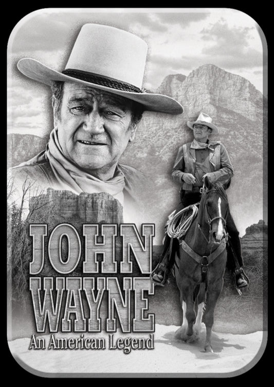 John Wayne,An American Legend. On A 2.5” x 3.5” Metal Refrigerator Magnet.A Magnet For Him or Her.
