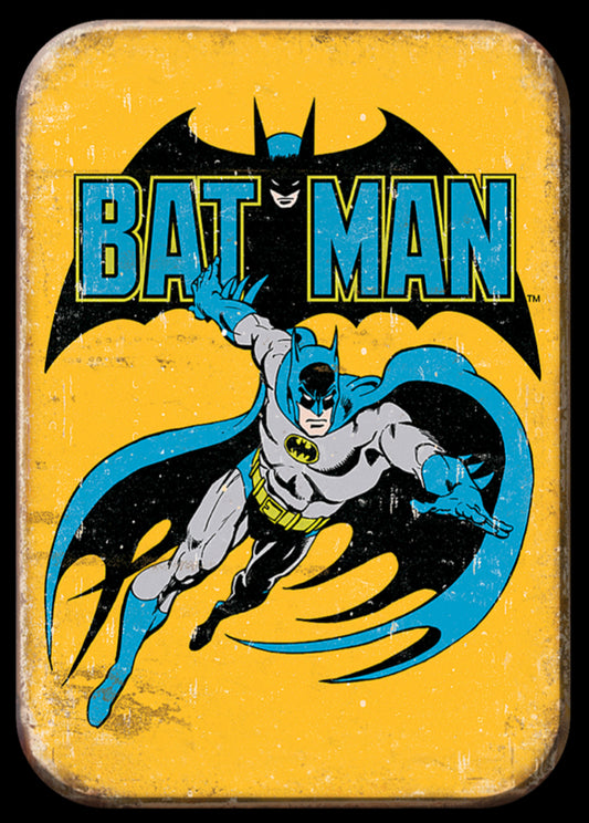 Bat Man.On A 2.5” x 3.5” Metal Refrigerator Magnet.A Magnet For Him or Her.