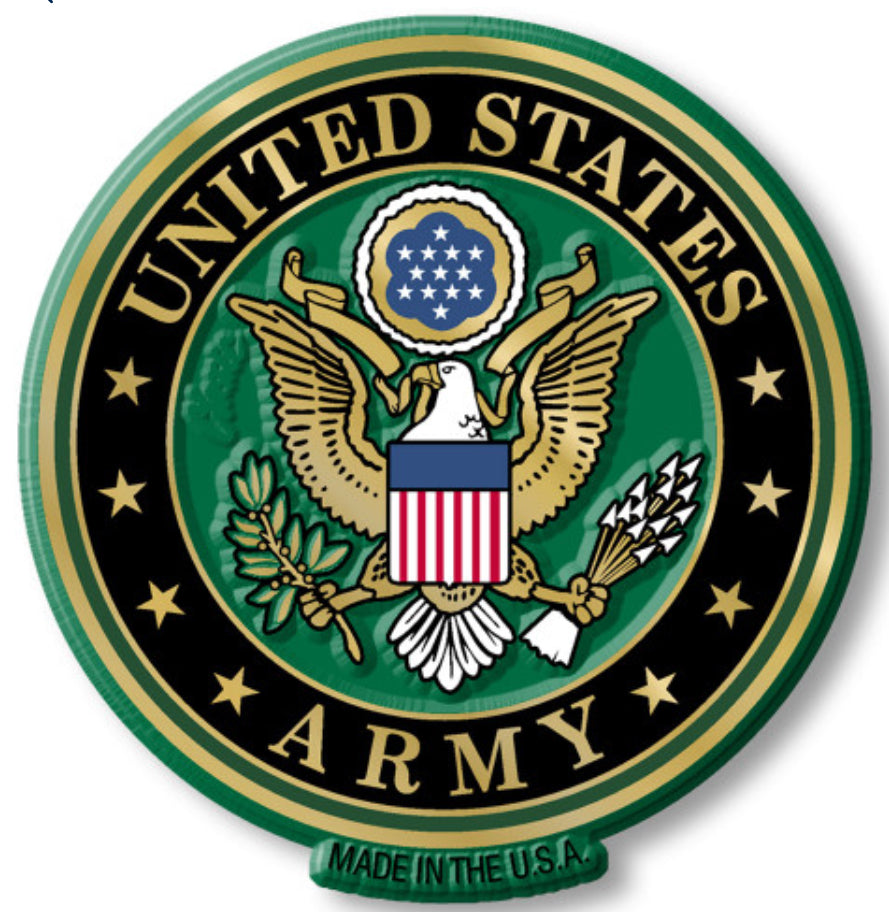 U.S Army Rubber Refrigerator Magnet. A Great Gift for Any Veteran or Military Family Member.