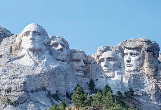 Mt. TrumpMore On a 2.5”x 3.5” Metal Refrigerator Magnet.A Funny Fridge Magnet For Him or Her..